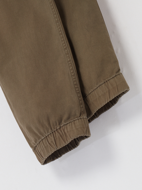 TIBET Pantalon Coupe Cargo Coton Stretch Vert Photo principale