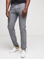 CARDIN Pantalon 5 Poches Coupe Tapered Gris