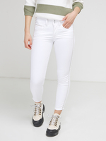 SALSA Pantalon 5 Poches Cropped Skinny Blanc