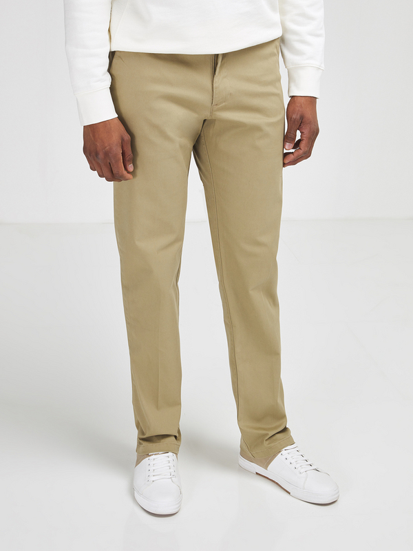 LEE Chino Coupe Slim En Coton Stretch Taupe