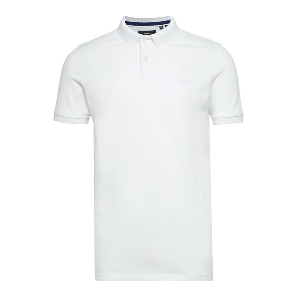 SUPERDRY Polo Superdry Classic Pique Blanc 1015434