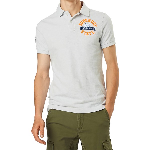 SUPERDRY Polo Superdry Classic Superstate Ss Marne de glace 1015519