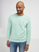 LEE Sweat-shirt Molleton 100% Coton Uni Vert