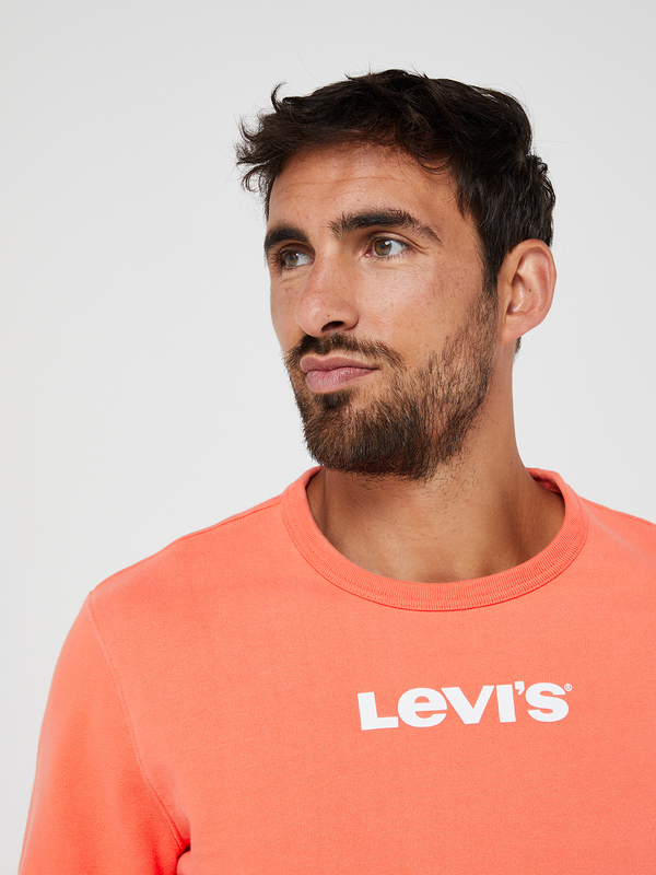 LEVI'S Sweat-shirt Logo Corail Photo principale