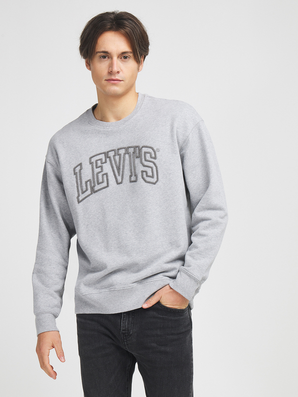 LEVI'S Sweat-shirt Logo Bouclette Levis Chinele Midtone Heather 1016735