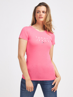 TOMMY JEANS Tee-shirt Logo Rose