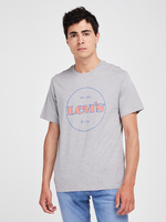LEVI'S Tee-shirt Logo Coupe Confort Gris
