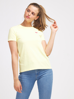 LEVI'S Tee-shirt Basic Logo Brod Jaune