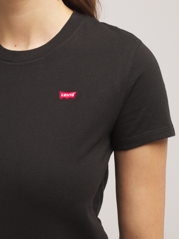 LEVI'S Tee-shirt Basic Logo Brod Noir Photo principale