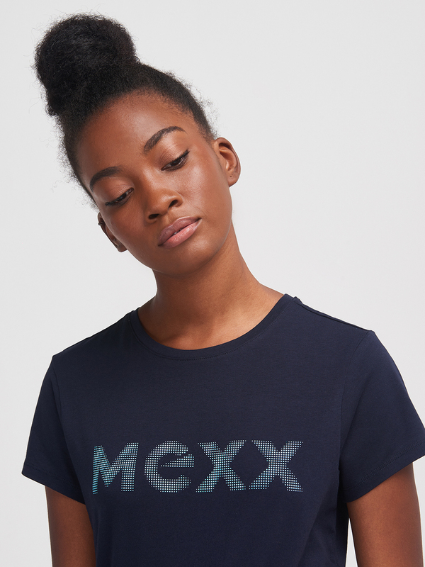 MEXX Tee-shirt Logo Effet 3d Bleu marine Photo principale
