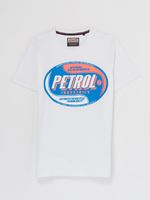 PETROL INDUSTRIES Tee-shirt Avec Logo Blanc