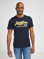 JACK AND JONES Tee-shirt Logo Bleu marine