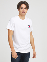 TOMMY JEANS Tee-shirt Logo Blanc cass
