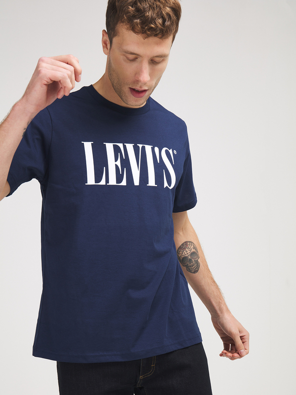 LEVI'S Tee-shirt Logo Bleu marine 1017020