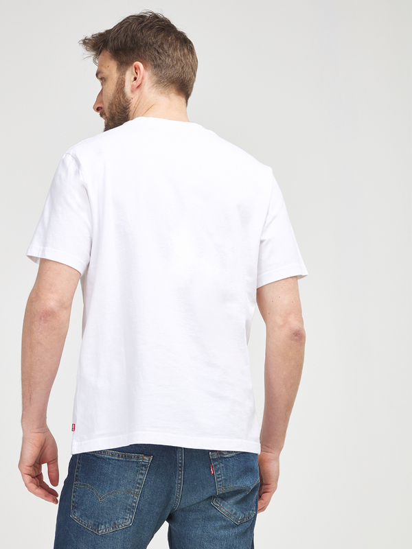 LEVI'S Tee-shirt Mini Logo En Gomme Blanc Photo principale
