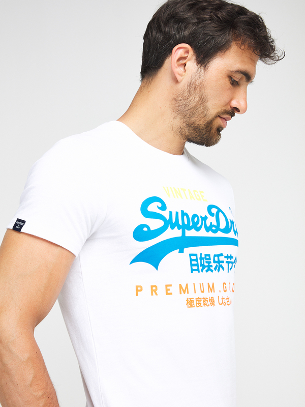 SUPERDRY Tee-shirt Logo Blanc Photo principale
