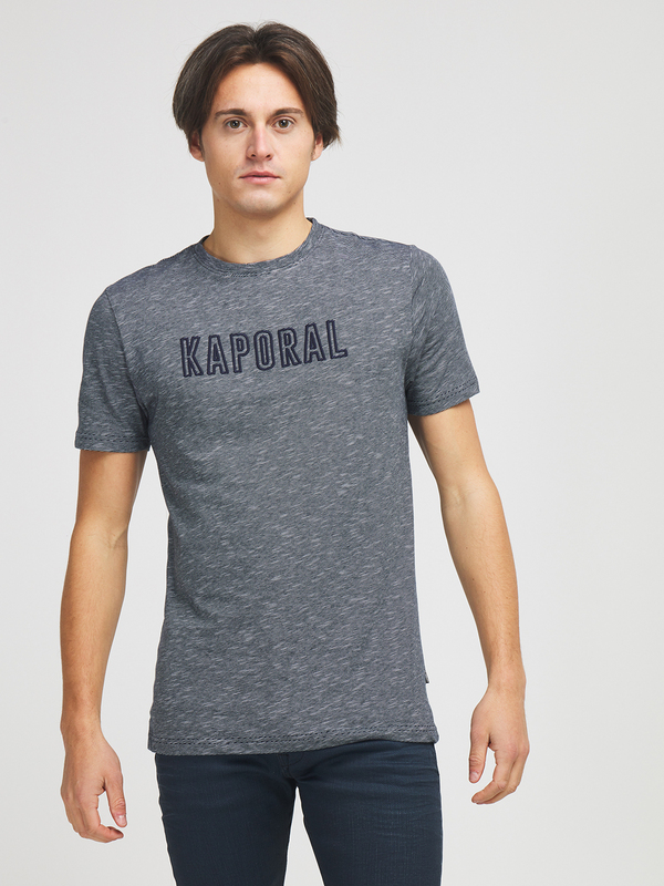 KAPORAL Tee-shirt Fluide Logo Brod Gris Photo principale