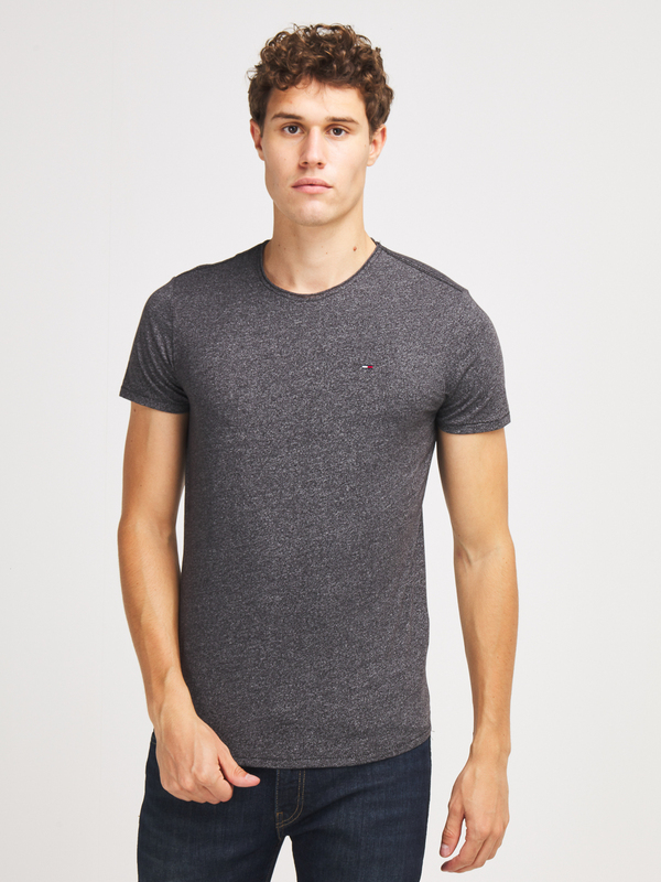TOMMY JEANS Tee-shirt Chin Noir Photo principale