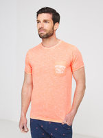 PETROL INDUSTRIES Tee-shirt Micro Ray Chin Orange