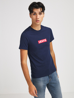 LEVI'S Tee-shirt Logo Boxtab Graphic Bleu marine