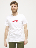 LEVI'S Tee-shirt Logo Boxtab Graphic Blanc