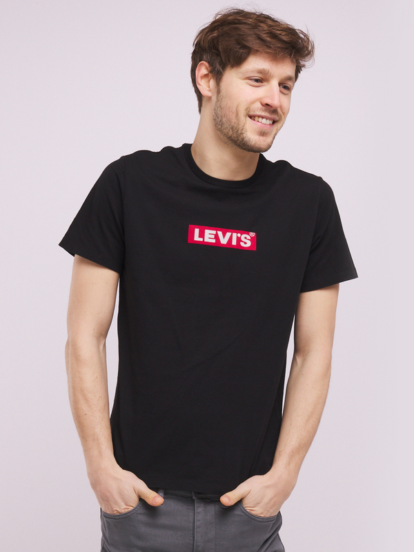 LEVI'S Tee-shirt Logo Boxtab Graphic Noir Photo principale