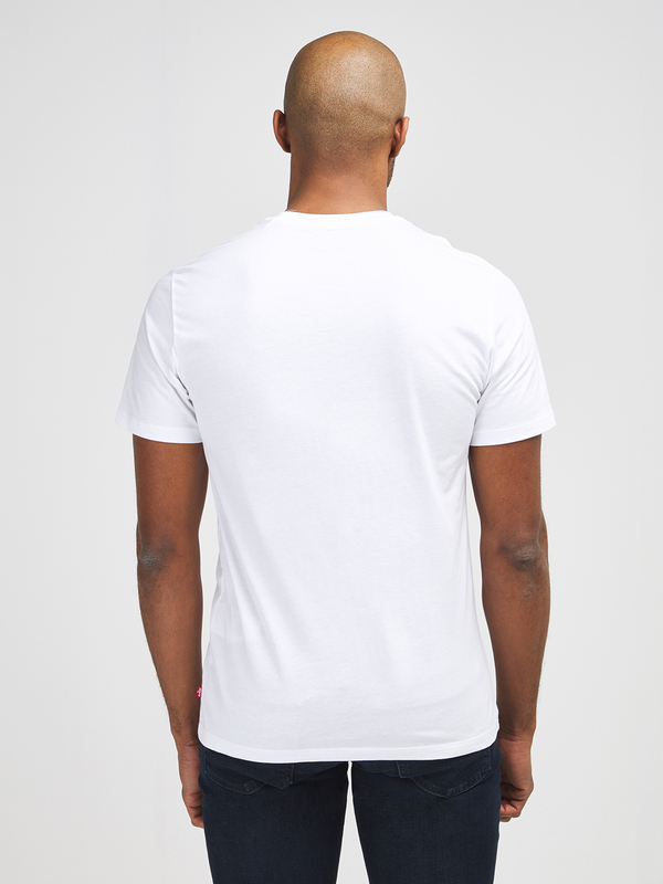 LEVI'S Tee-shirt Logo Motif Fleuri Blanc Photo principale