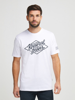 KAPORAL Tee-shirt Logo Blanc
