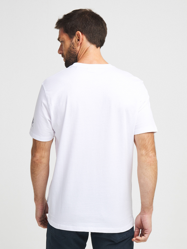 KAPORAL Tee-shirt Logo Blanc Photo principale