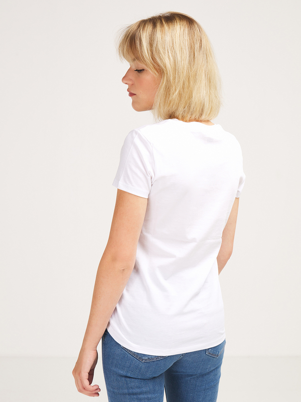 LEVI'S Tee-shirt Logo Blanc cass Photo principale