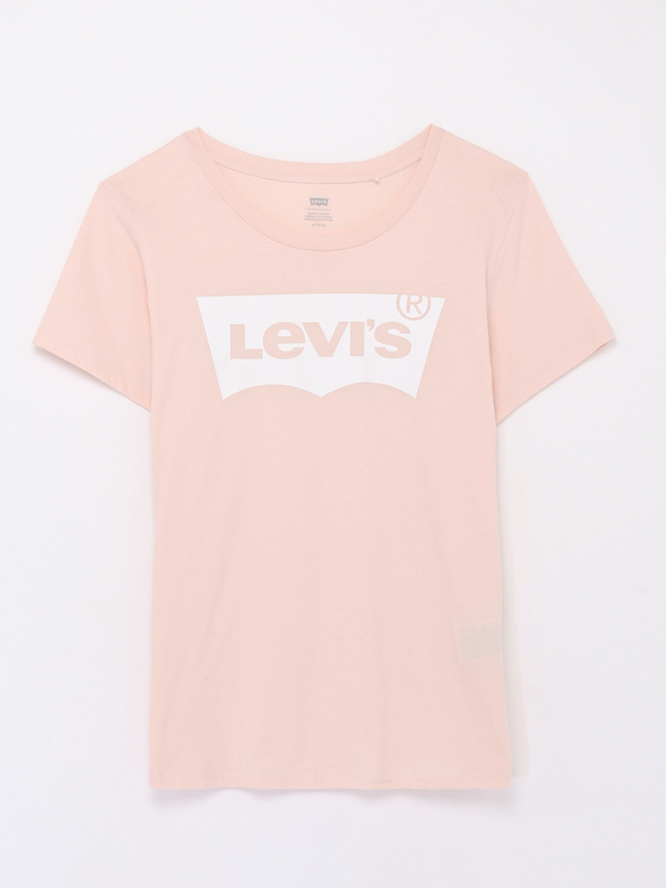 LEVI'S Tee-shirt Logo Batwings Rose clair Photo principale