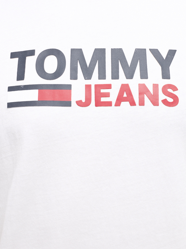 TOMMY JEANS Tee-shirt Logo Blanc Photo principale