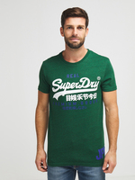 SUPERDRY Tee-shirt Superdry Vert