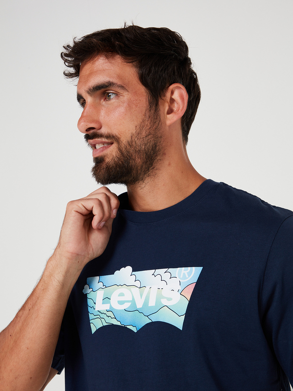 LEVI'S Tee-shirt Logo Bleu marine Photo principale