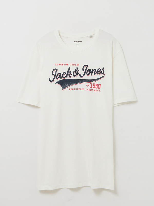 JACK AND JONES Tee-shirt Signature + Fit Blanc Photo principale