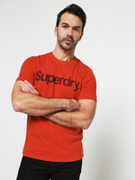 SUPERDRY Tee-shirt Logo Orange