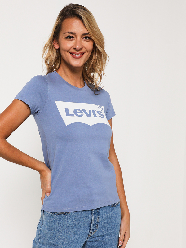 LEVI'S® Tee-shirt Logo Batwing En Coton Bleu
