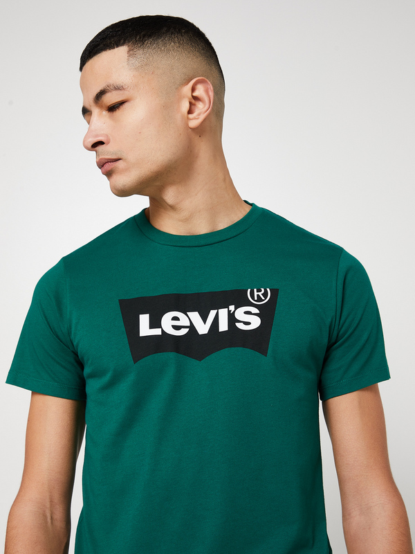 LEVI'S Tee-shirt Logo Batwings Vert Photo principale