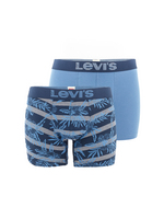 LEVI'S 2 Boxers Assortis Fleurs Tropicales Et Uni Bleu