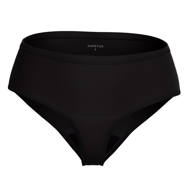 IMPETUS Culotte Menstruelle Taille Haute Ultra Absorption Period Ecopanties Noir Photo principale