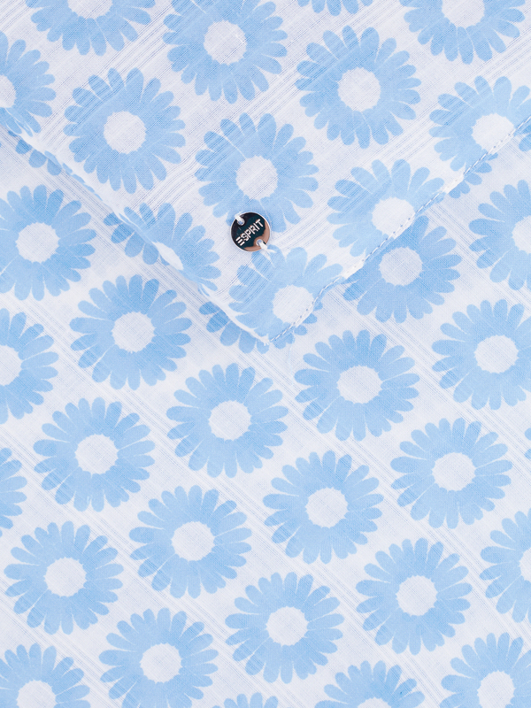 ESPRIT Snood En Voile Imprim Bleu ciel Photo principale