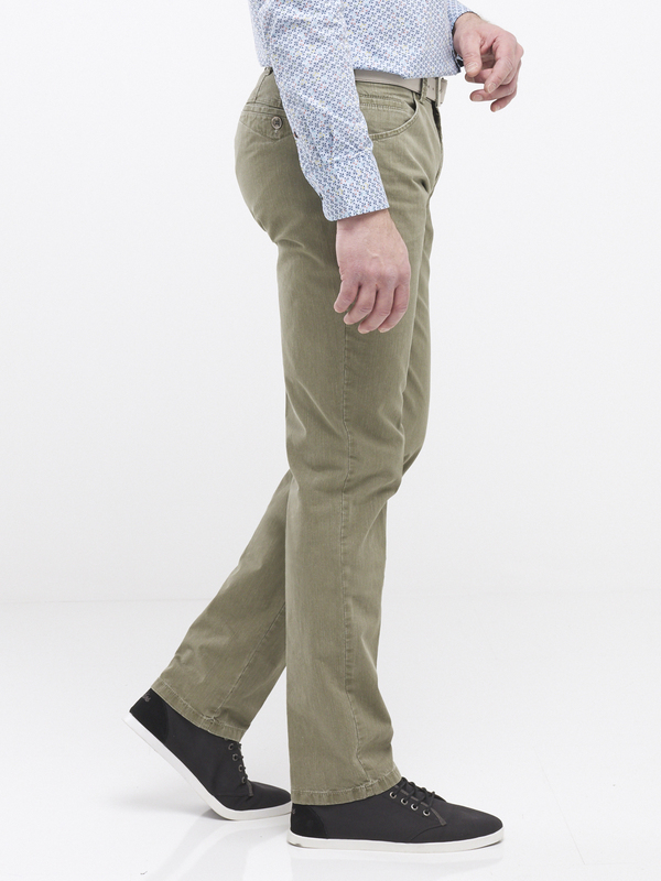 MEYER Pantalon Sportswear Avec Ceinture Vert kaki Photo principale