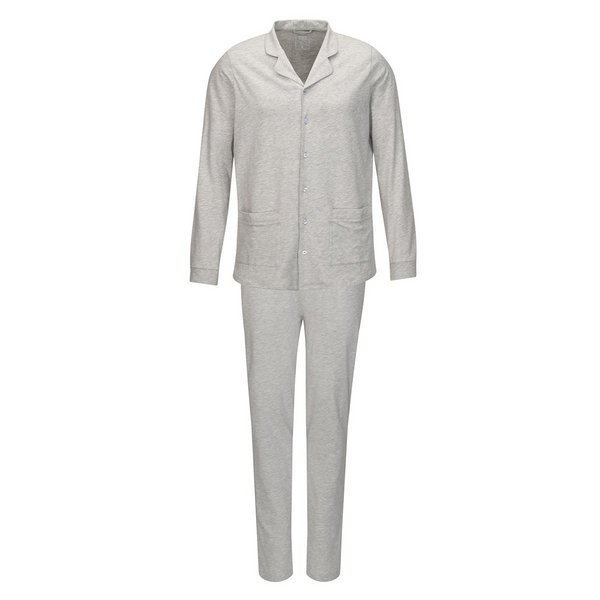 SEIDENSTICKER Pyjama Long Boutonn En Coton X-mas Gris Photo principale