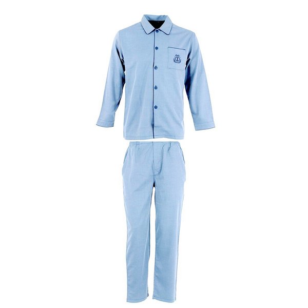 IMPETUS Pyjama En Coton Bonaire Bleu Photo principale