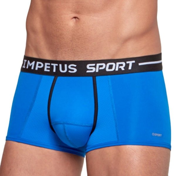 IMPETUS Boxer Court Sport Anti-transpiration Ergonomic Bleu