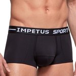IMPETUS Boxer Court Sport Anti-transpiration Ergonomic Noir