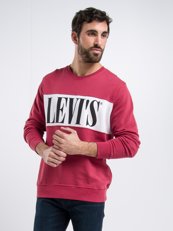 LEVI'S Sweat-shirt Avec Logo Rouge Photo principale