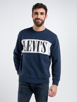 LEVI'S Sweat-shirt Avec Logo Bleu marine