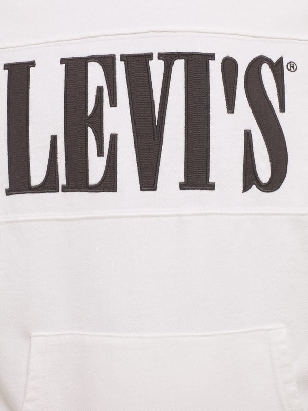 LEVI'S Sweat-shirt  Capuche Blanc Photo principale