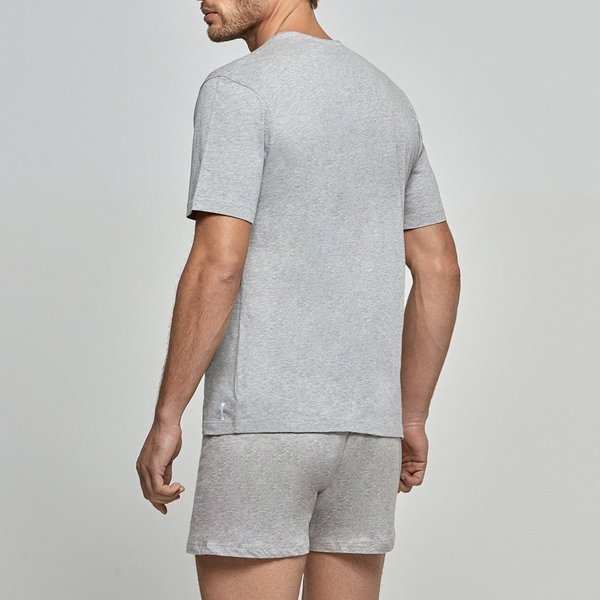 IMPETUS T-shirt Underwear Col V En Coton Essentials Gris Photo principale